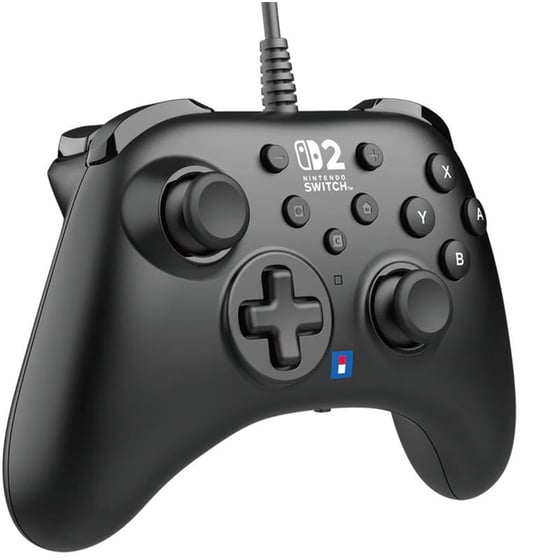 Hori Horipad Turbo Nintendo Switch 2 Controller - Black image 1