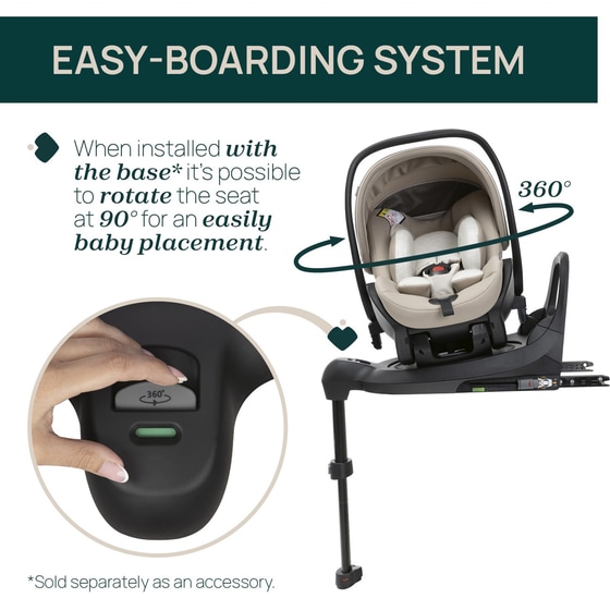 Chicco Βρεφικό/ Παιδικό Κάθισμα Αυτοκινήτου First-Seat Recline i-Size χωρίς Βάση για Παιδί 40-87 cm Amber Glow image 4