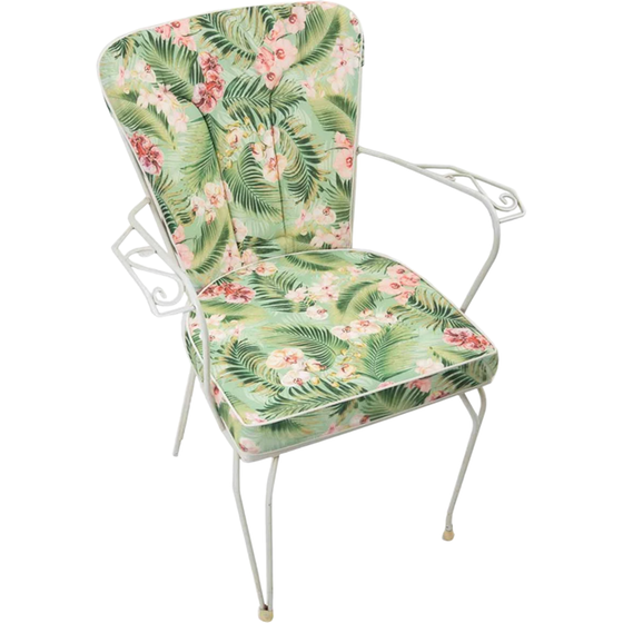 Μαξιλάρι Πλάτης για Φερ Φορζέ Be Comfy Flowers από Βαμβάκι 53x47cm - Πολύχρωμο image 0