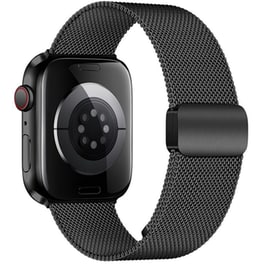 Watchband Hoco Wa26 42/44/45/49mm Stainless Steel + Strong Magnetic Για Apple Watch Series 1/2/3/4/5/6/7/8/9/se/se2/ultra/ultra2 Μαύρο