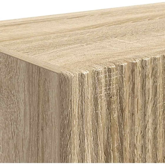 Έπιπλο Τηλεόρασης VidaXL Επιτοίχιο 2 τμχ 196 x 31 x 29,5 cm - Sonoma Δρυς image 6