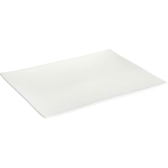 Πιατέλα Spitishop Πορσελάνη 31.7x23.5x2 cm - Λευκό image 0