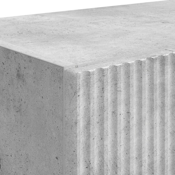 Επιτοίχιο Έπιπλο Τηλεόρασης VidaXL 59.5x31x40 cm - Γκρι Σκυροδέματος image 7
