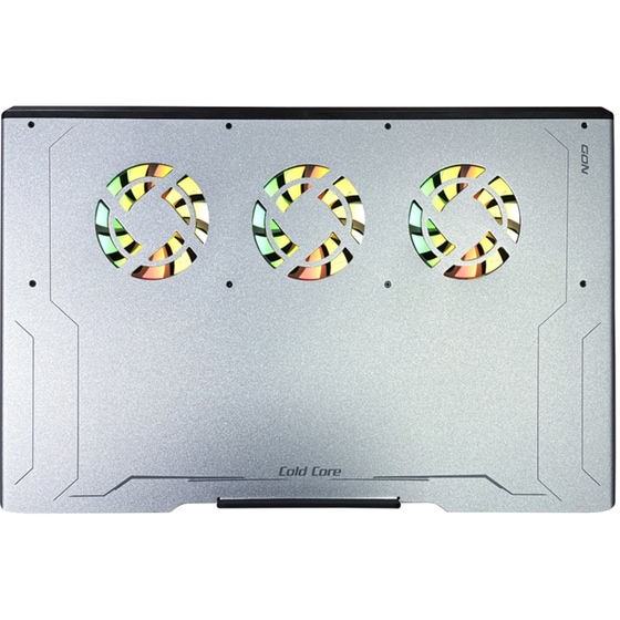 Βάση Laptop Cooler NOD Cold Core RGB 17.3" - Ασημί image 1