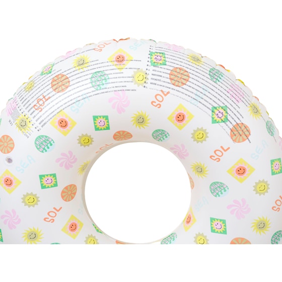 Σετ Σαμπρέλα και Μπάλα Θαλάσσης SunnyLife Smiley - Λευκό image 3