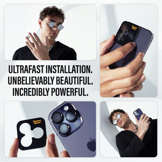 Προστατευτικό κάμερων Apple iPhone 16/iPhone 16 Plus - PanzerGlass Hoops Camera Lens Protection image 9