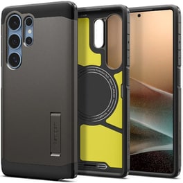 Θήκη Samsung Galaxy S25 Ultra - Spigen Tough Armor AI MagFit με MagSafe - Gunmetal