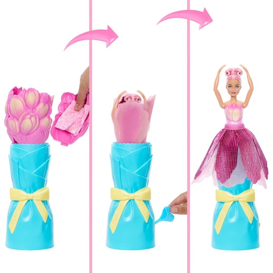 Barbie Petal Pop: Ροζ Τουλίπα image 2