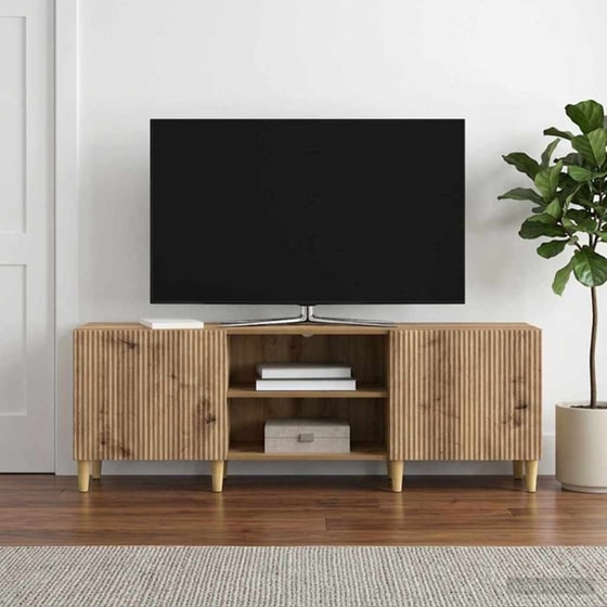 Έπιπλο Τηλεόρασης VidaXL 150 x 31 x 50 cm - Artisan Δρυς image 1