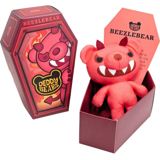Λούτρινο DEDDY BEARS S1 Φερετράκι (14cm) - Τυχαία Επιλογή Σχεδίου image 6