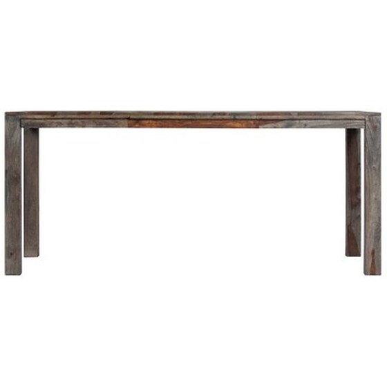 Τραπεζαρία Vidaxl από Μασίφ Ξύλο Sheesham 180x90x76 cm - Καφέ/Γκρι image 2