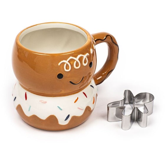 Κούπα Tri-Coastal & Cookie Cutter Gingerbread Man image 3