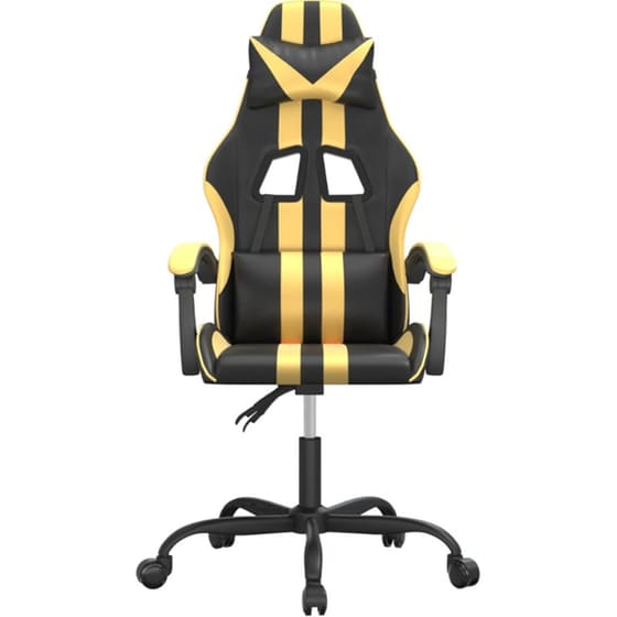 Καρέκλα Gaming VIDAXL 3143820 από Τεχνητό Δέρμα - Μαύρο image 1