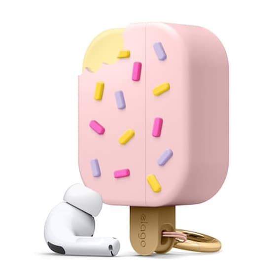 Elago Airpods Ice Cream Case - Θήκη Σιλικόνης Για Airpods Pro - Lovely Pink image 0
