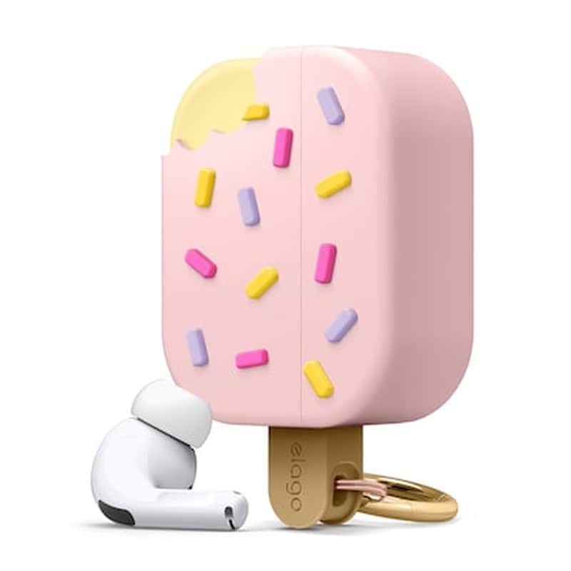 ELAGO Elago Airpods Ice Cream Case - Θήκη Σιλικόνης Για Airpods Pro - Lovely Pink