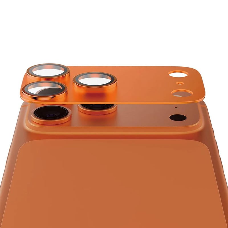 Προστατευτικό καμερών Apple iPhone 17 Pro - PanzerGlass Fender Camera Protector - Cosmic Orange PANZERGLASS