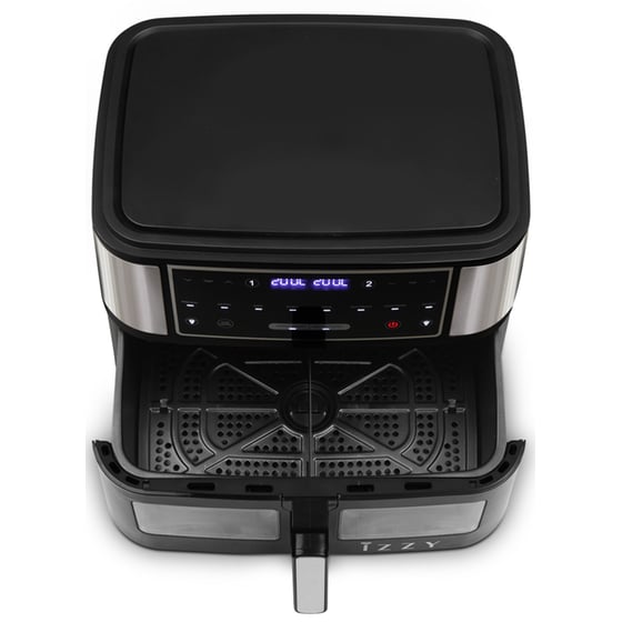 IZZY IZ-8225 με Διπλό Αποσπώμενο Κάδο 2600 W 10 L Μαύρο Φριτέζα Αέρος image 5