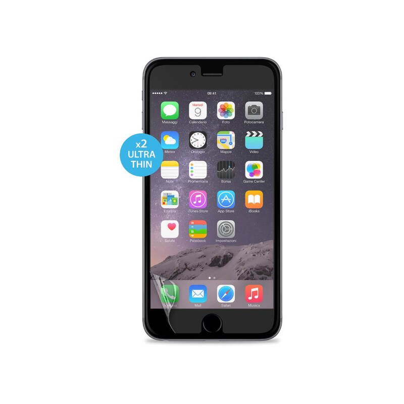 Μεμβράνη οθόνης iPhone 6/6S Plus - Puro Clear - 2 τεμ