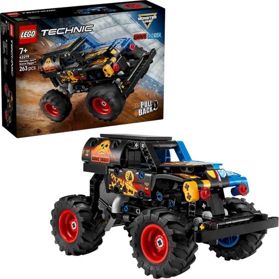 LEGO® Technic Monster Jam™ Grave Digger™ Fire and Ice (42219) image 1