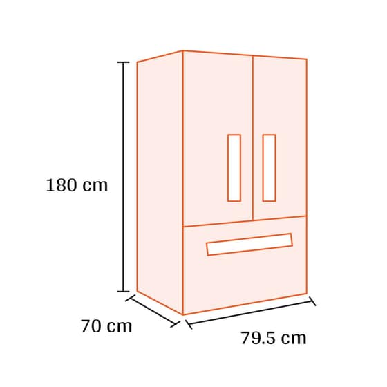 DAVOLINE D4SS 421D IX Total No Frost 421 Lt Inox Ψυγείο Ντουλάπα image 1