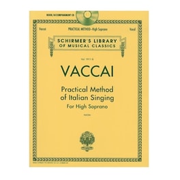 Vaccai - Practical Method Of Italian Singing: High Soprano - Cd