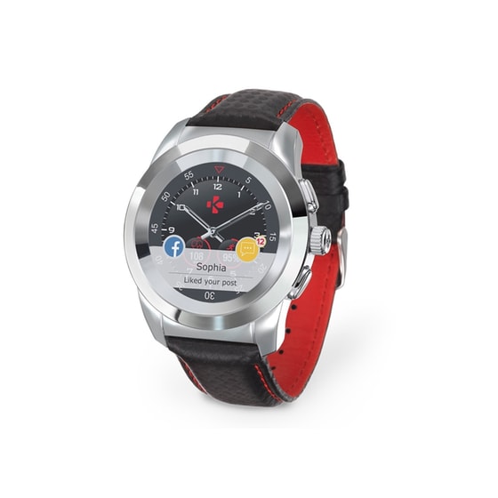 Smartwatch MyKronoz ZeTime Premium - Ασημί/Μαύρο image 0