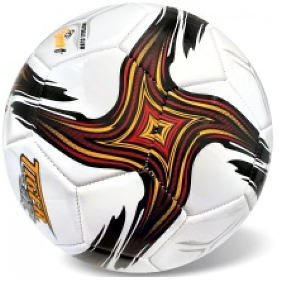 Μπάλα Ποδοσφάιρου Tiger Star Match Line Galaxy Fluo Orange 35/847 Size 5 από Δερματίνη image 0