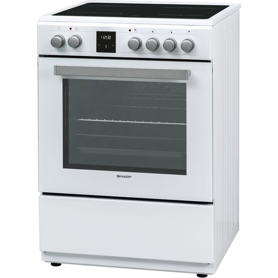 SHARP KF-76FVDT22WMK-EU 65 Lt Λευκό Ηλεκτρική Κουζίνα Κεραμική image 2