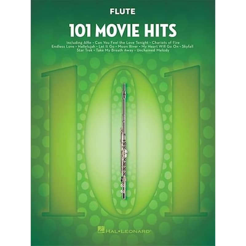 HAL LEONARD Βιβλίο Για Φλάουτο Hal Leonard 101 Movie Hits For Flute
