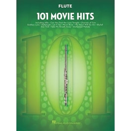 Βιβλίο Για Φλάουτο Hal Leonard 101 Movie Hits For Flute