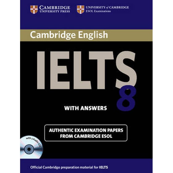 Cambridge IELTS 8 Self-study Pack (Student's Book with Answers and Audio CDs (2)) Cambridge IELTS 8 Self-study Pack (Student's Book with Answers and Audio CDs (2))- Official Examination Papers from University of Cambridge ESOL Examinations image 0