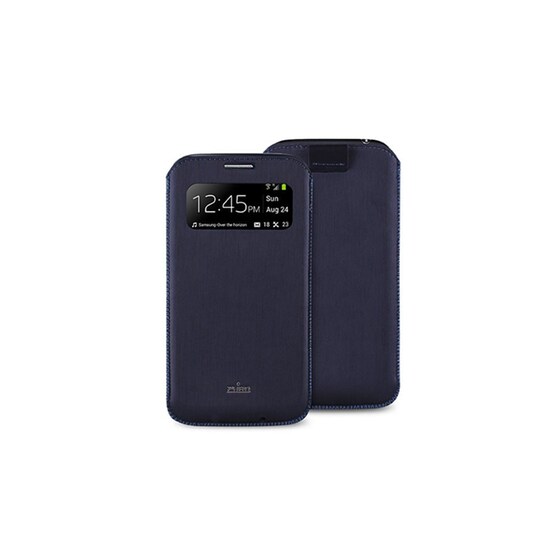 Θήκη Samsung Galaxy S4 Mini - Puro View Colour Silk Case Μπλε image 0