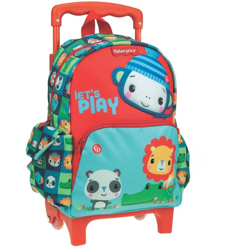 FISHER PRICE Τσάντα Τρόλεϋ Gim Monkey Fisher Price