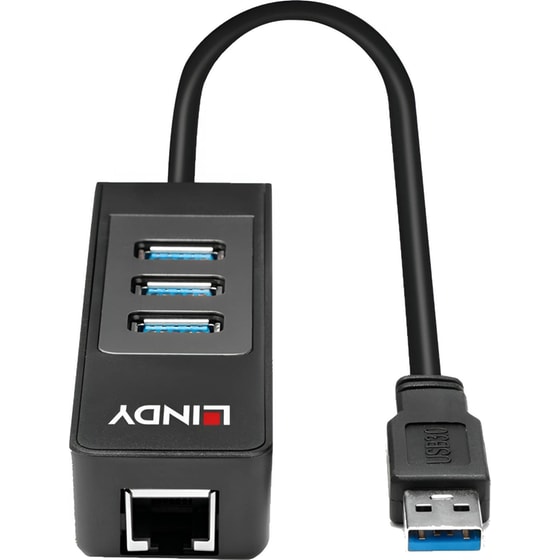 Lindy 43176 USB Hub 4-Port USB 3.1 συμβατό με USB-A image 2