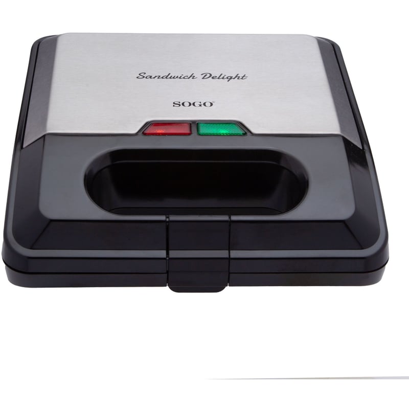 SOGO SAN-SS-1866 750W Μαύρη Τοστιέρα - Σαντουιτσιέρα SOGO