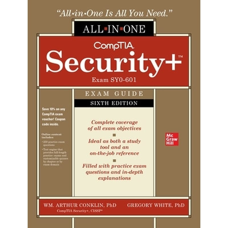 CompTIA Security+ All-in-One Exam Guide, Sixth Edition (Exam SY0-601)