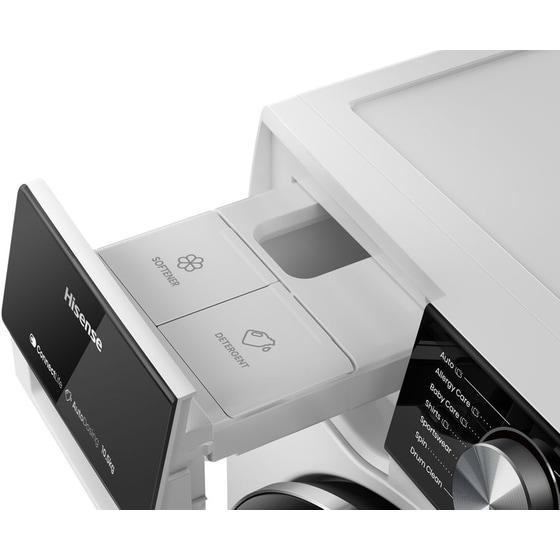 HISENSE WF5S1045BW 10.5 kg 1.400 Στροφές Λευκό με WiFi Πλυντήριο ρούχων image 4