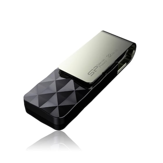 Silicon Power Blaze B30 32GB USB 3.0 Stick Ασημί image 0