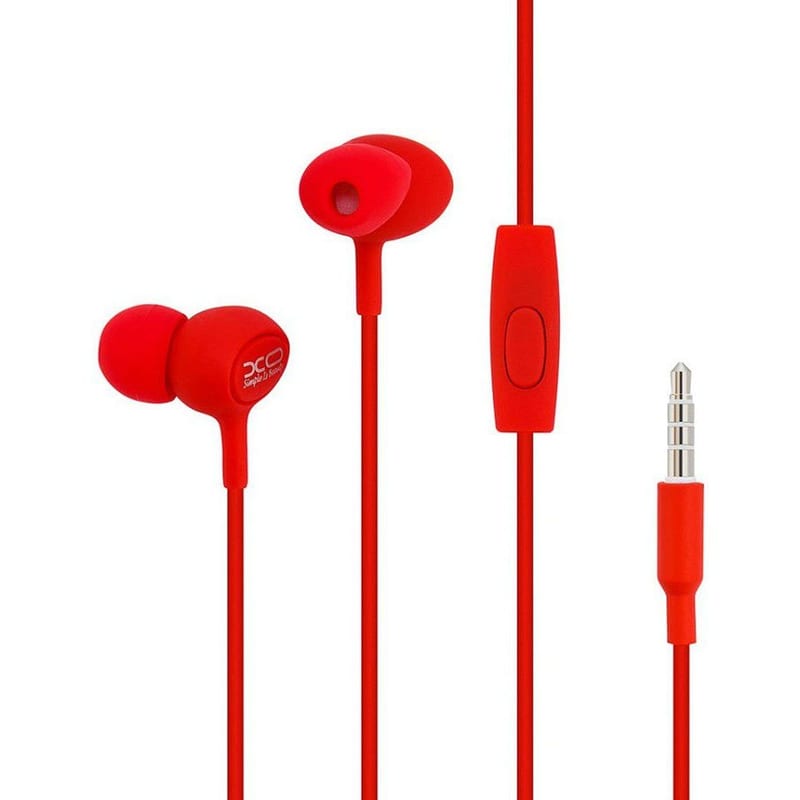 Handsfree Ακουστικά XO S6 Jack 3.5mm - Red