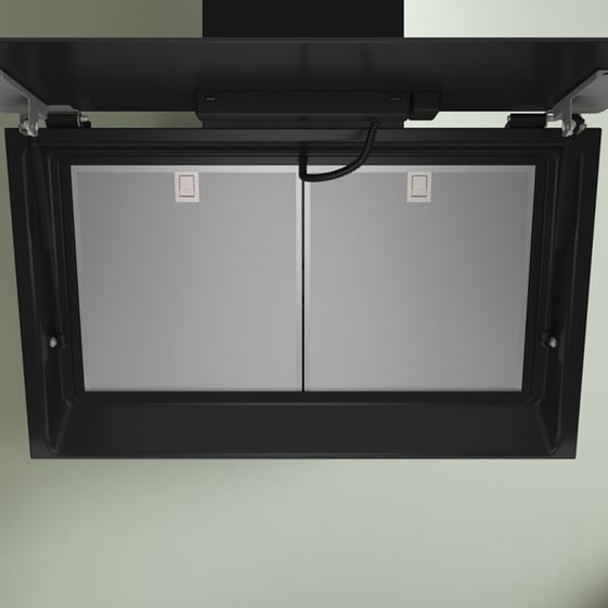 BOSCH DWK81AN60 80 cm Μαύρο Απορροφητήρας Καμινάδα - Τζάκι image 2