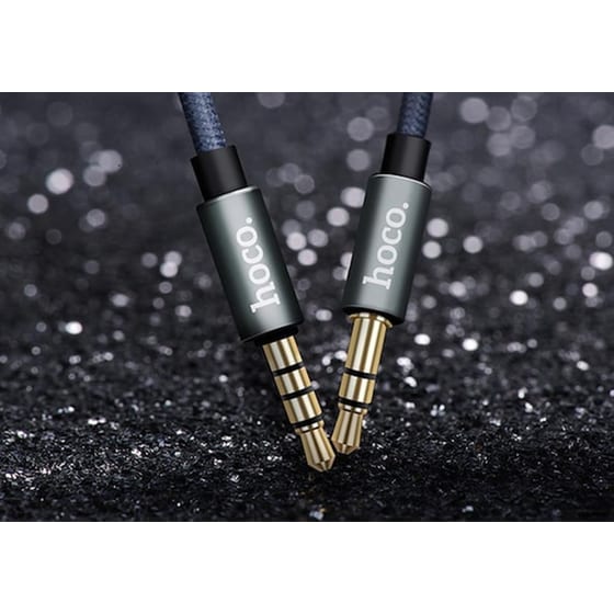Καλώδιο Σύνδεσης Ήχου Hoco Upa04 3.5mm Male Σε 3.5mm Male Με Ενσωματωμένο Μικρόφωνο image 3