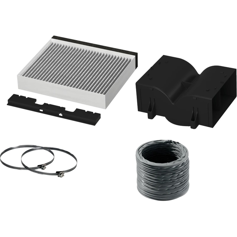 NEFF Εξωτερικό Σετ Ανακύκλωσης Αέρα NEFF Z51CBI1X4 με Φίλτρο Ενεργού Άνθρακα