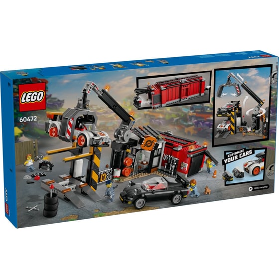 LEGO® City Scrapyard with Cars (60472) image 11