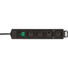 Brennenstuhl 150156 4 Θέσεων 2m - Μαύρο