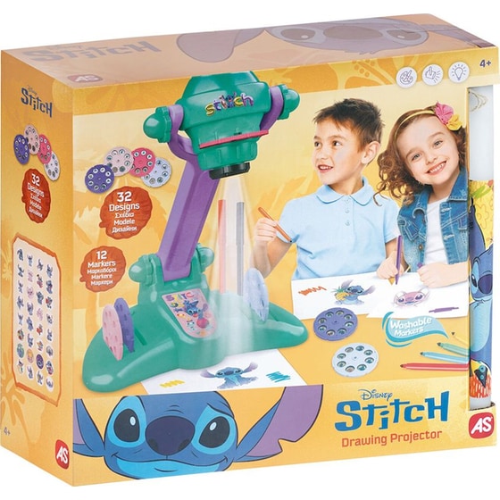 Παιχνιδολαμπάδα Προτζέκτορας Ζωγραφικής Stitch image 5