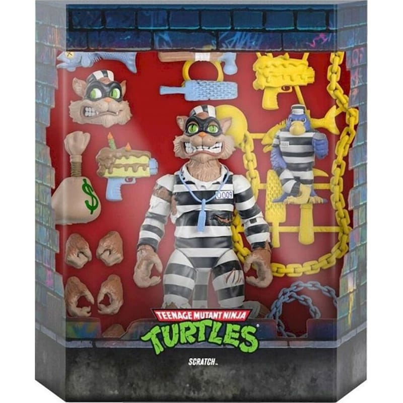 SUPER7 Φιγούρα Δράσης SUPER7 Teenage Mutant Ninja Turtles Scratch 18cm