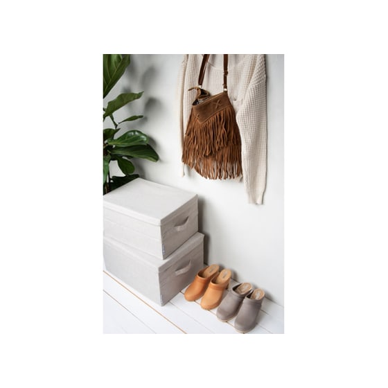 Κουτί Αποθήκευσης Medium Beige Bigso image 2