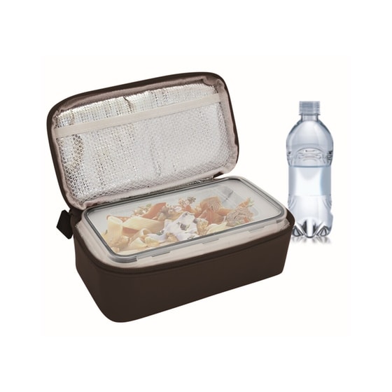 Lunchbag Nano Iris Barcelona Μαύρο και Φαγητοδοχείο 1.3 lt image 1