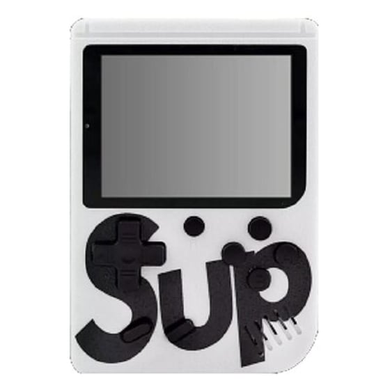 Retro Portable Mini Game Console 8 Bit - Λευκο image 0