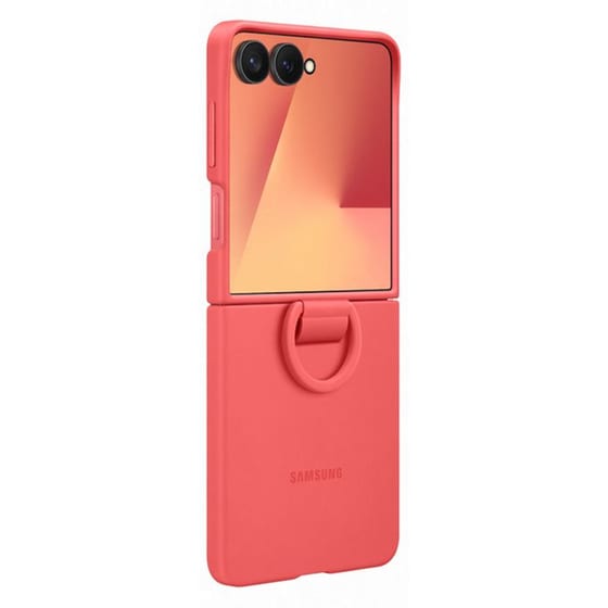 Θήκη Samsung Galaxy Z Flip7 - Samsung Ring Silicone Case - Red image 4